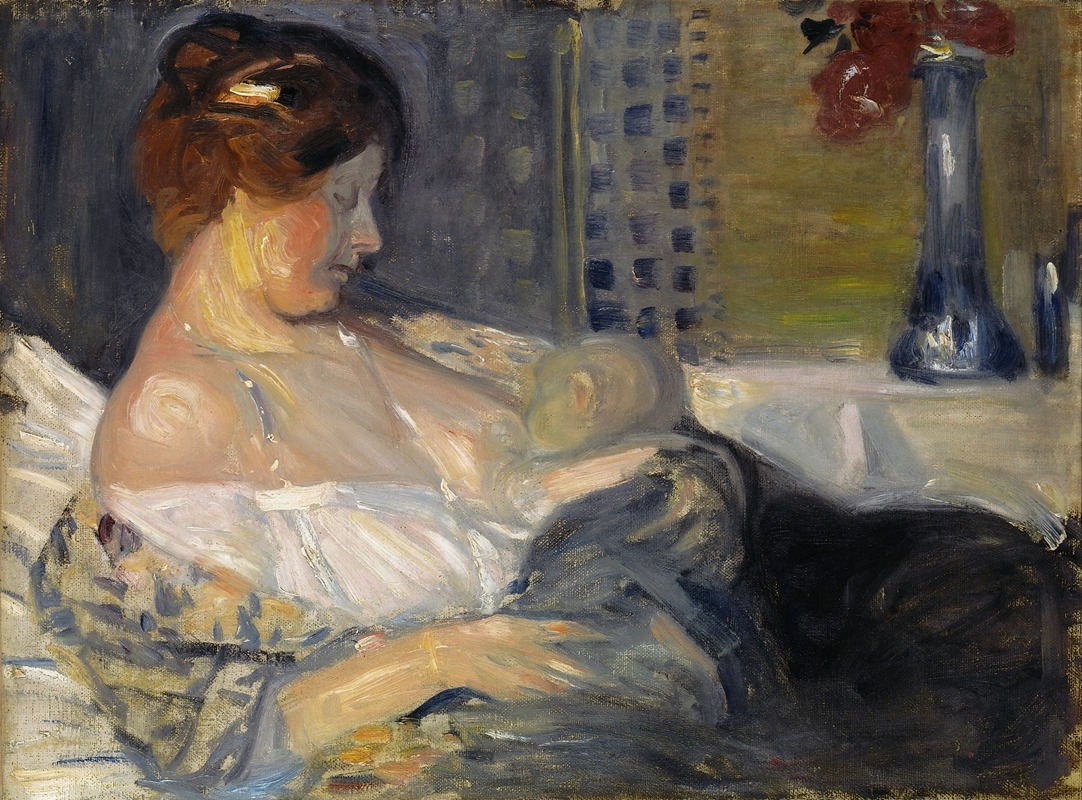 Janis Rozentāls - Mother and Child