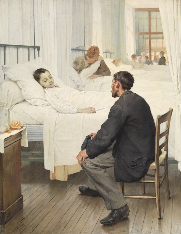 Henri-Jules-Jean Geoffroy - Visit day at the Hospital