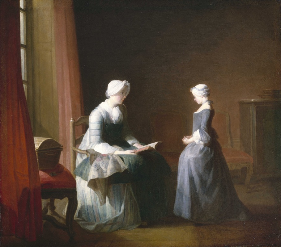 Jean-Baptiste-Siméon Chardin - The Good Education