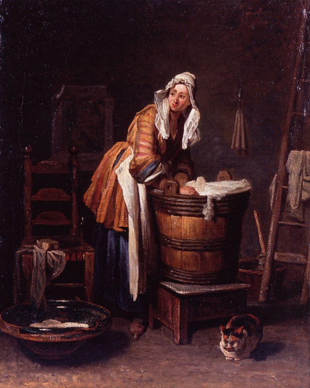 Jean-Baptiste-Siméon Chardin - Washerwoman