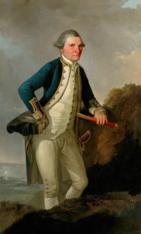 John Webber - Portrait of Captain James Cook