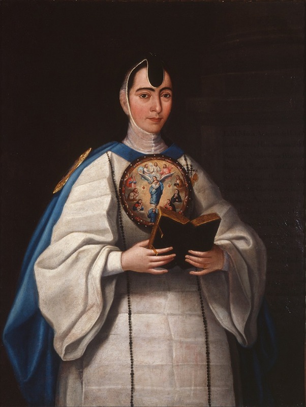 José María Vázquez - Portrait of Sister María Antonia del Corazón de Jesús