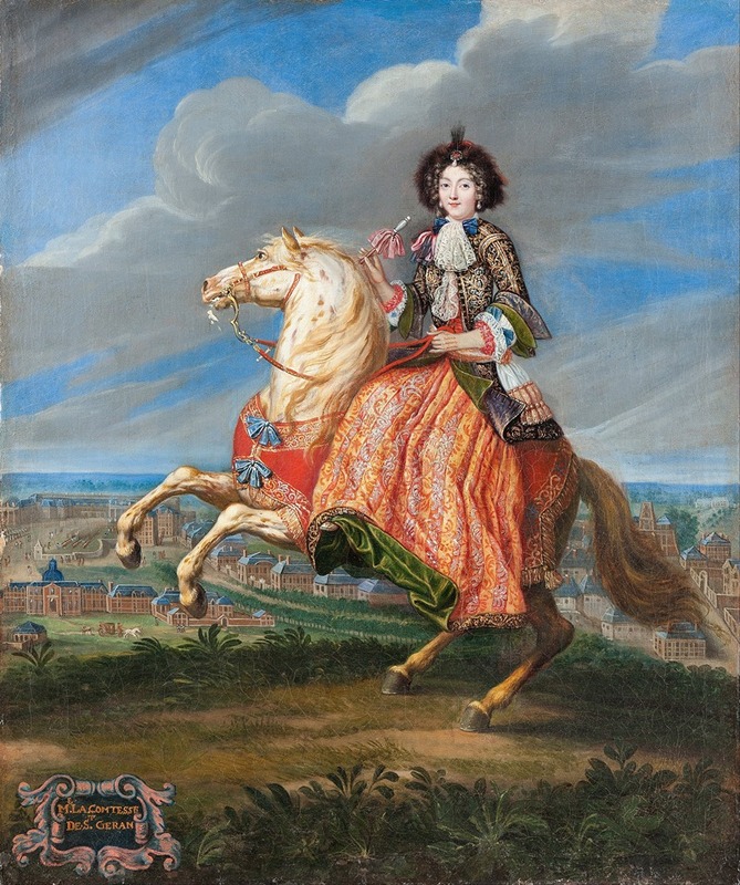 Joseph Parrocel - Madame La Comtesse de Saint Géran