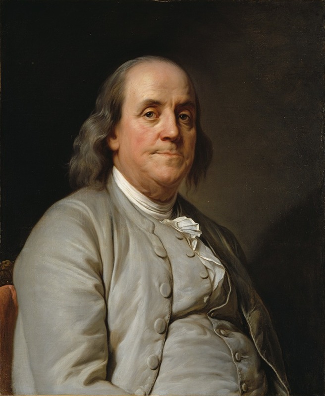 Joseph Siffred Duplessis - Benjamin Franklin