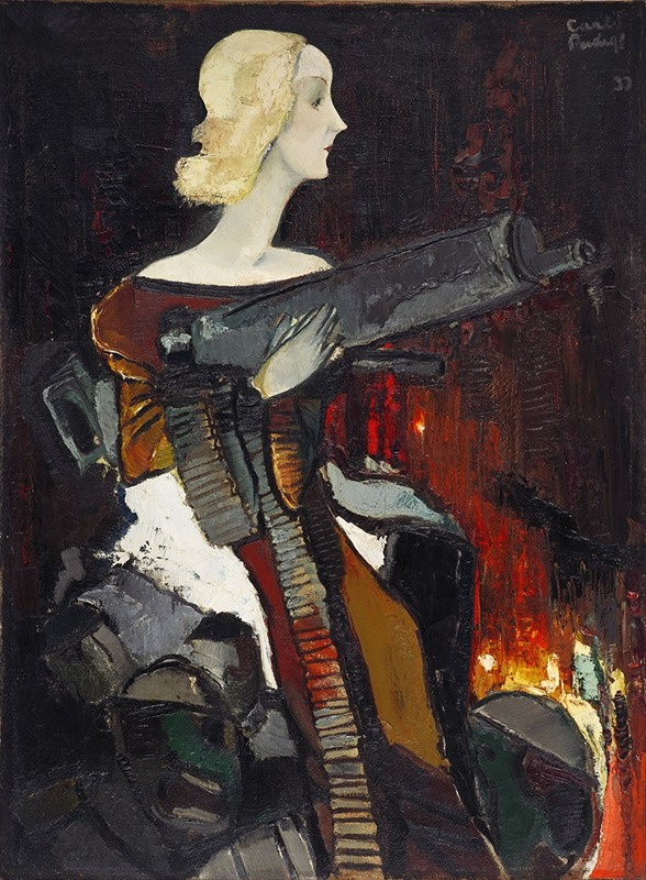 Kārlis Padegs - Madonna with a Machine Gun