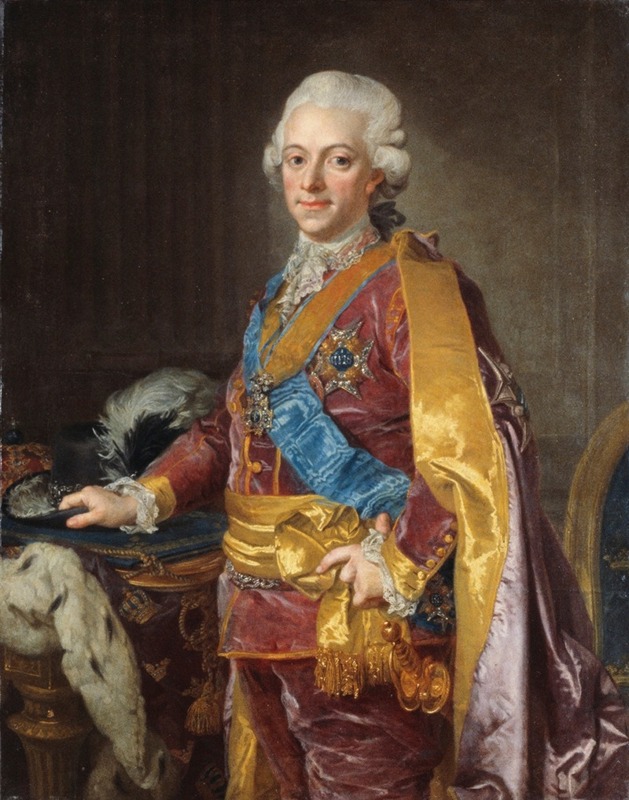 Lorens Pasch the Younger - Gustav III, King of Sweden 1772-1792