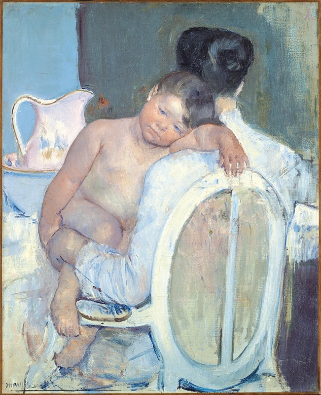 Mary Cassatt - Woman Sitting with a Child in Her Arms