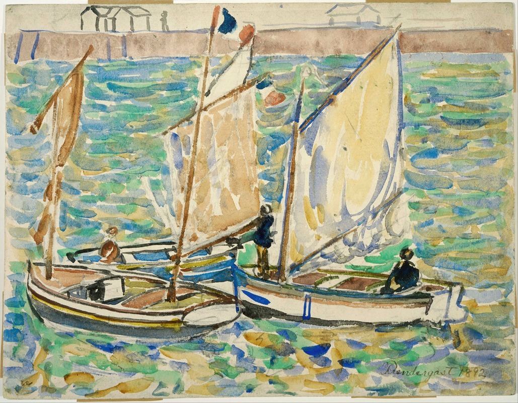 Maurice Prendergast - St. Malo