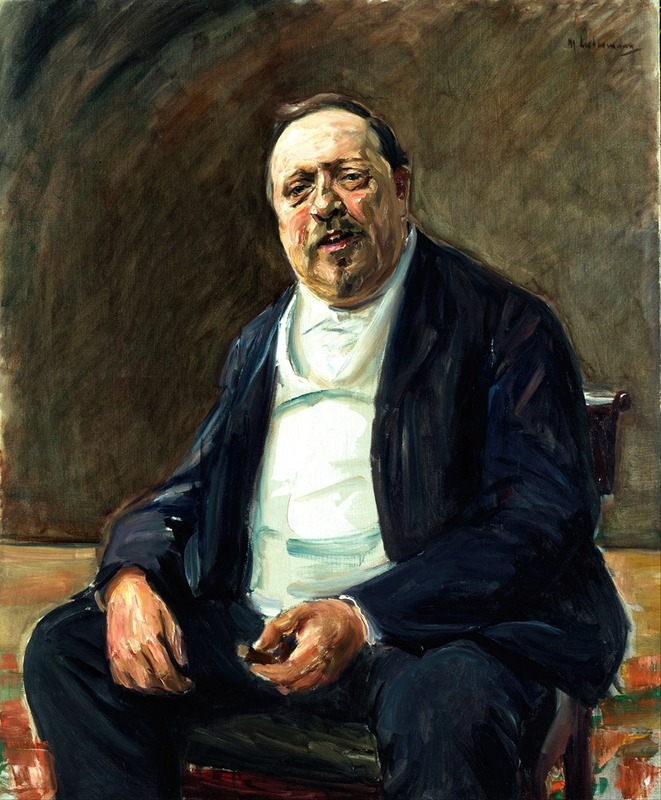Max Liebermann - Portrait of Alfred von Berger
