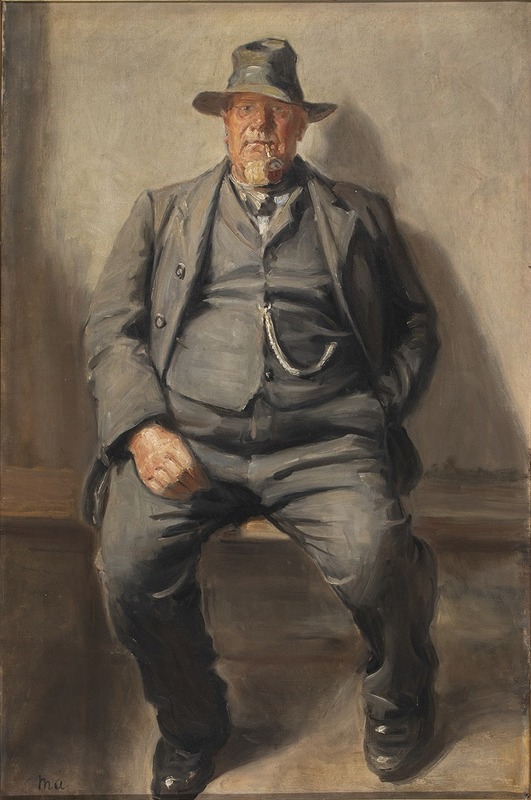 Michael Ancher - En fisker fra Bornholm