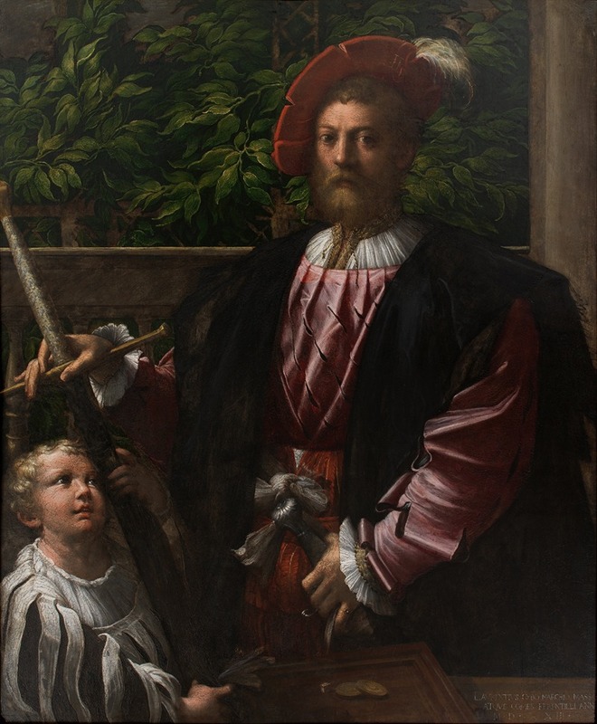 Parmigianino - Portrait of Lorenzo Cybo