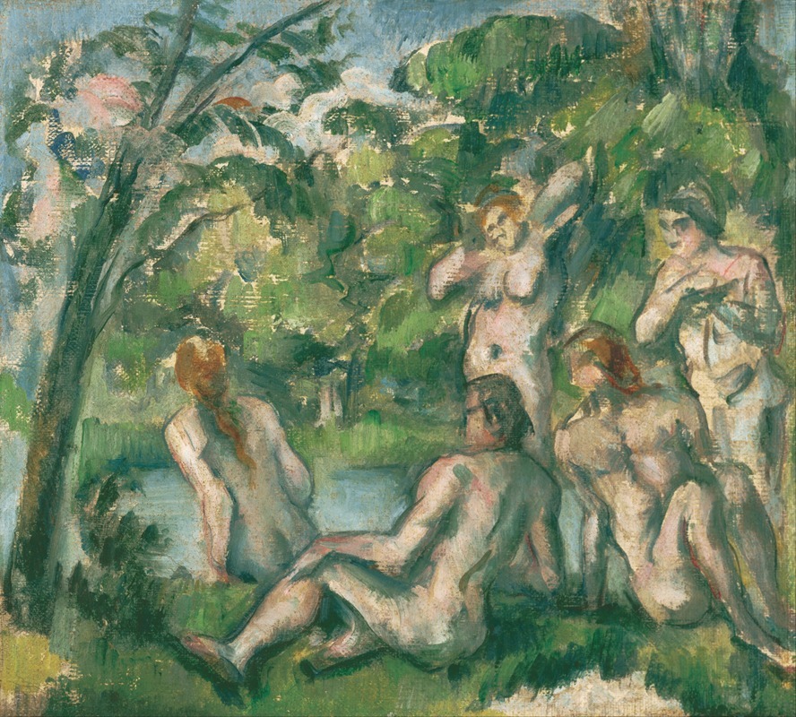 Paul Cézanne - Bathers 2