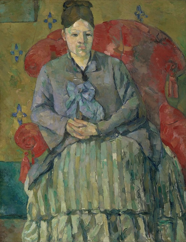 Paul Cézanne - Madame Cézanne in a Red Armchair