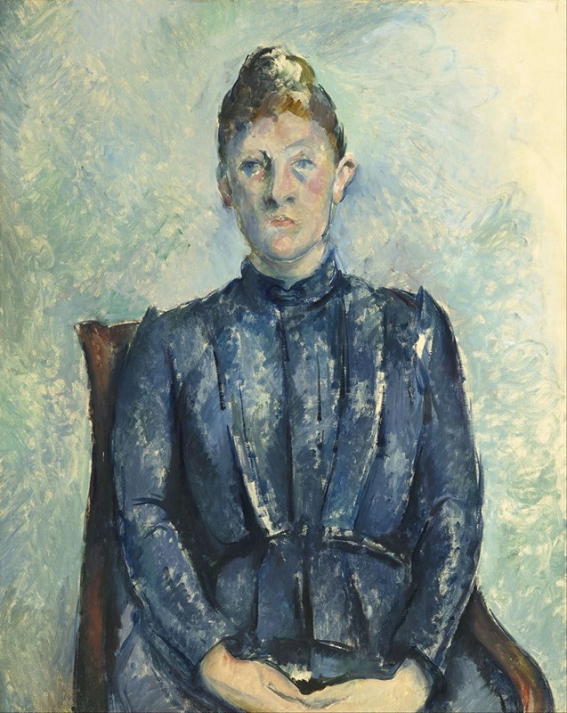 Paul Cézanne - Portrait of Madame Cézanne