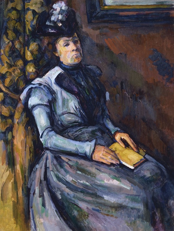 Paul Cézanne - Seated Woman in Blue