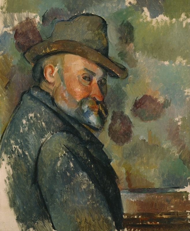 Paul Cézanne - Self-Portrait with a Hat