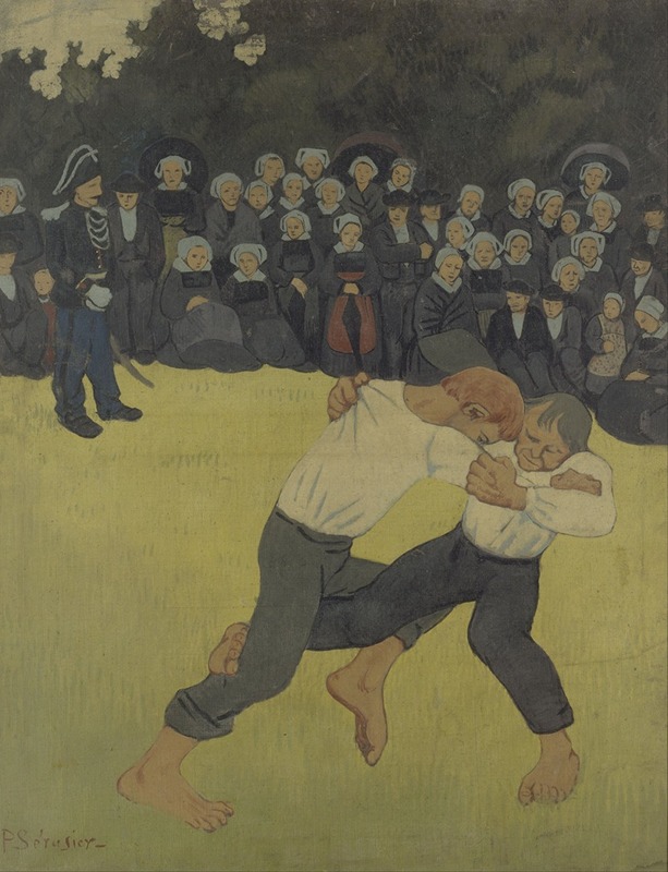 Paul Sérusier - Breton Wrestling