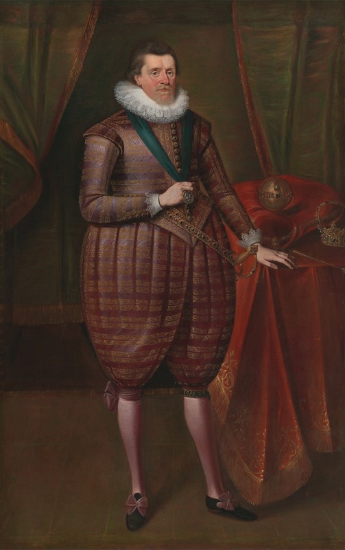 Paul van Somer - James I of England (James VI of Scotland)