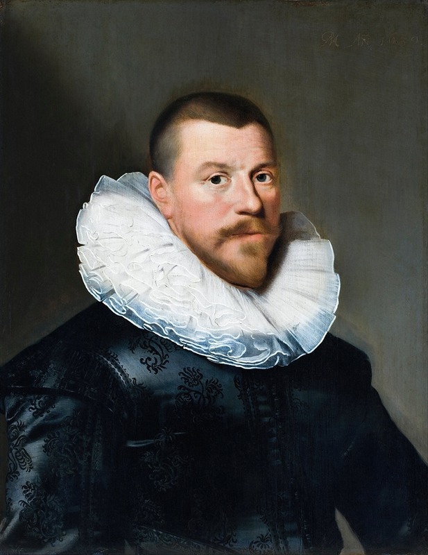 Johannes Paulus Moreelse - Portrait of a Middle-Aged Man
