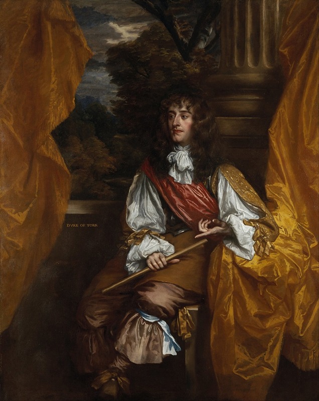 Sir Peter Lely - James VII and II, when Duke of York, 1633 – 1701
