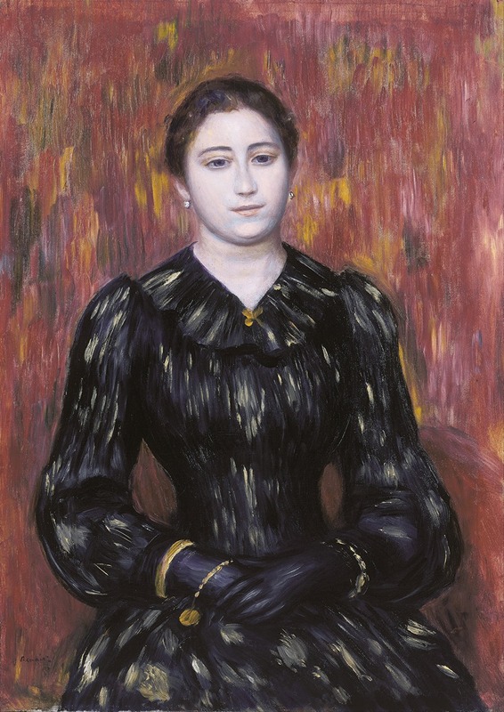 Pierre-Auguste Renoir - Portrait of Mme. Paulin