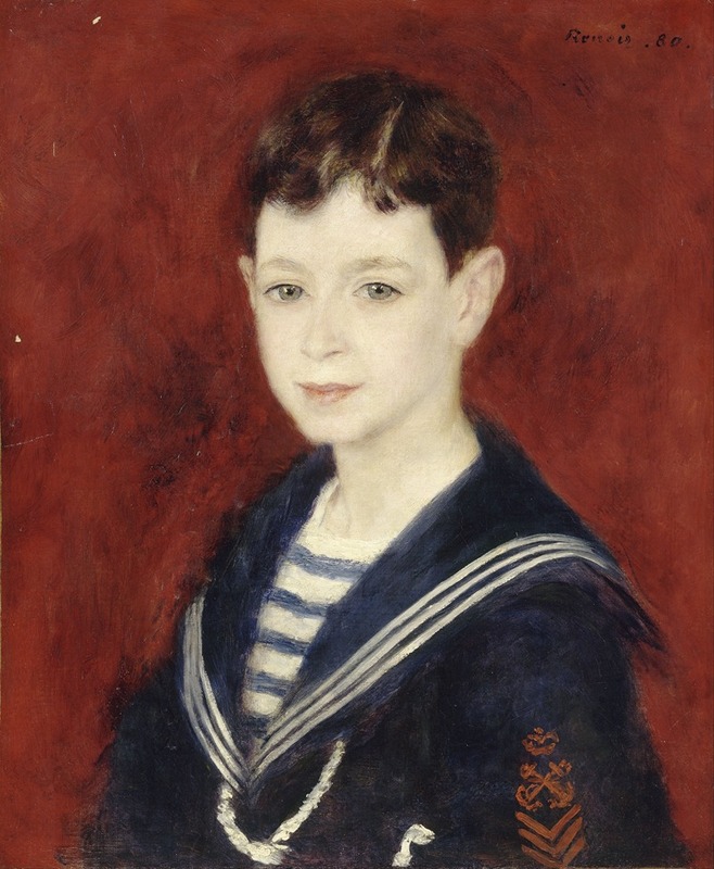 Pierre-Auguste Renoir - Fernand Halphen as a Boy