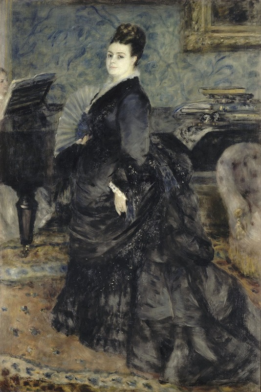 Pierre-Auguste Renoir - Portrait of a Woman, called of Mme Georges Hartmann