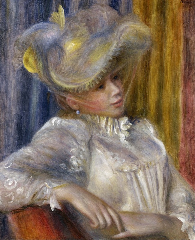 Pierre-Auguste Renoir - Woman with a Hat