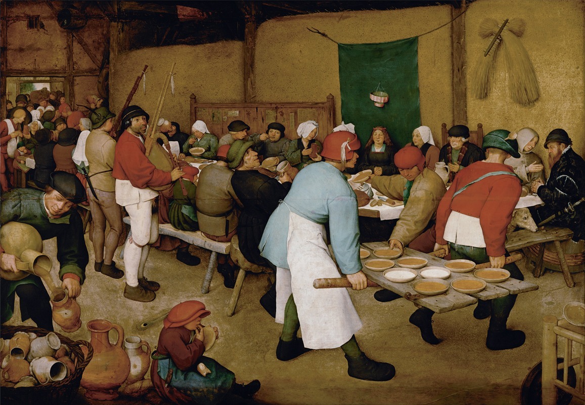 Pieter Bruegel The Elder - Peasant Wedding