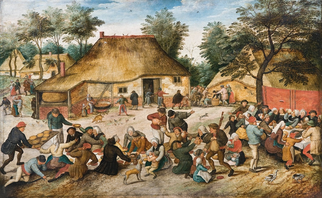 Pieter Brueghel The Younger - The Peasant Wedding