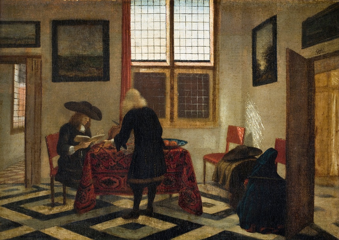 Pieter Janssens Elinga - Interior Scene