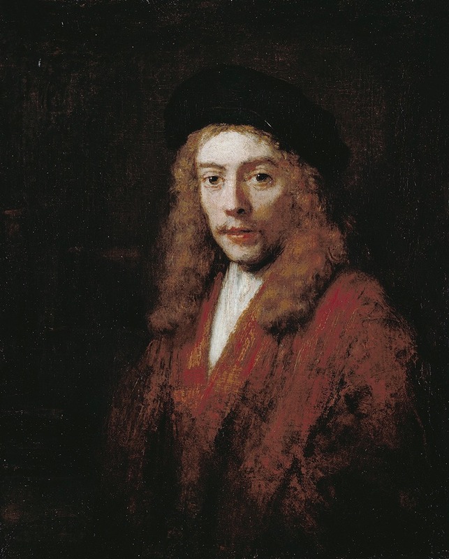 Rembrandt van Rijn - A Young man, perhaps the Artist’s Son Titus