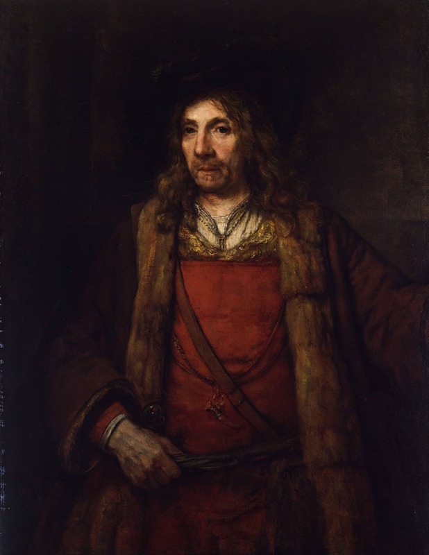 Rembrandt van Rijn - Man in a Fur-lined Coat