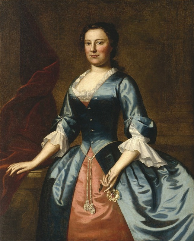 Robert Feke - Portrait of Mrs. Samuel McCall, Sr.