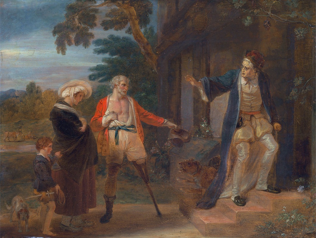 Robert Smirke - The Seven Ages of Man- The Pantaloon, ‘As You Like It,’ II, vii