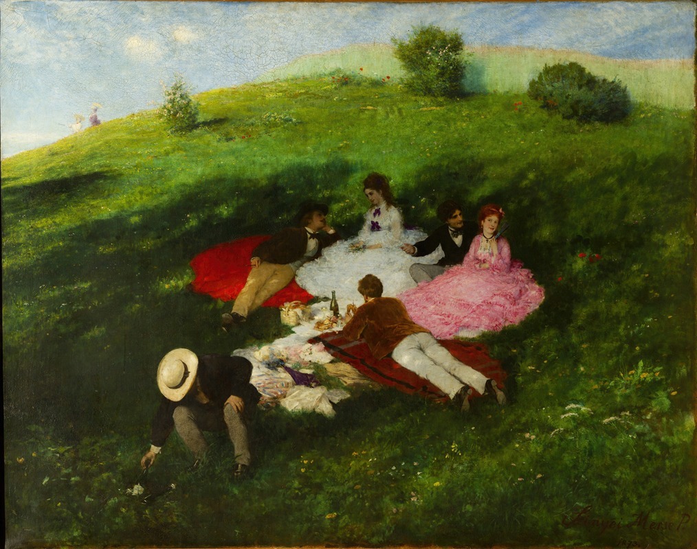 Pál Szinyei Merse - Picnic in May