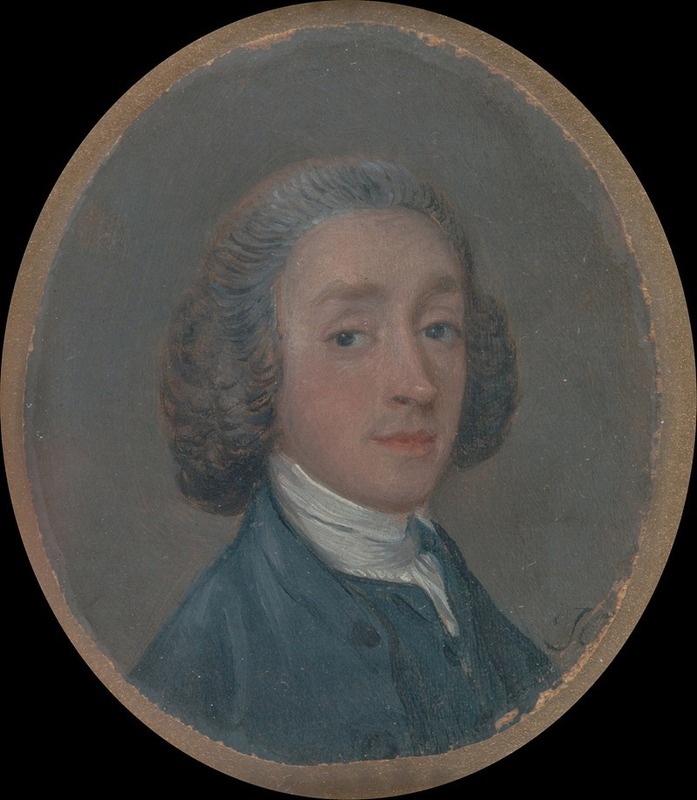 Thomas Gainsborough - Portrait of a Young Man with Powdered Hair