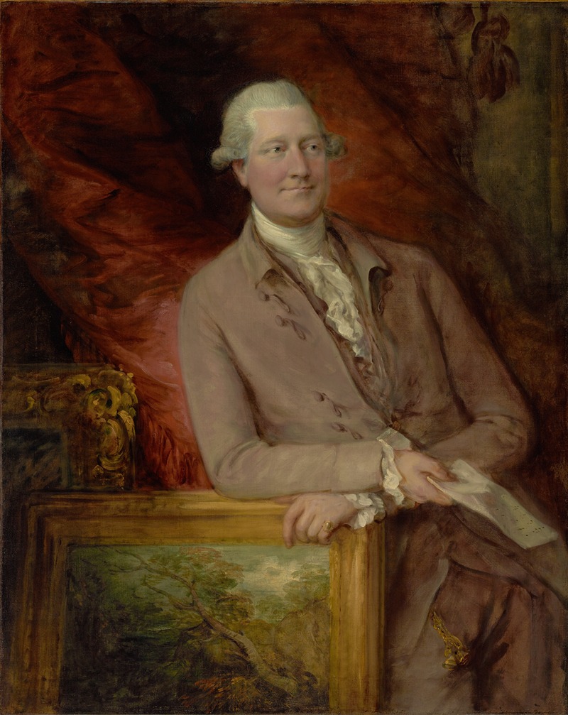Thomas Gainsborough - Portrait of James Christie (1730 – 1803)