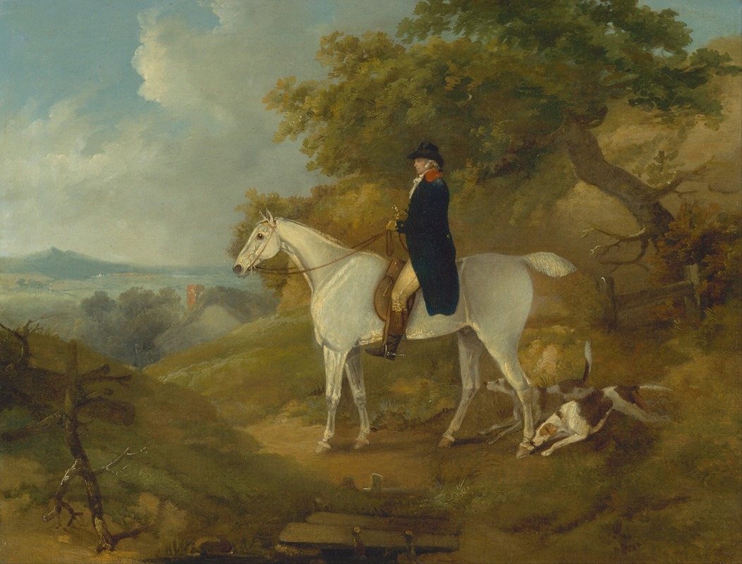 Thomas Hand - George Morland on his Hunter