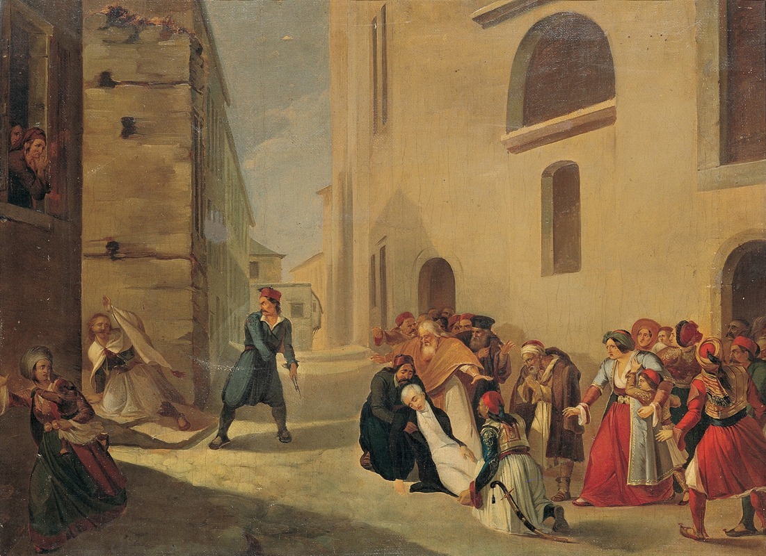 Tsokos Dionysios - The assassination of Capodistria