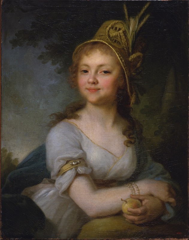 Vladimir Borovikovsky - Portrait of Ekaterina Arsenieva