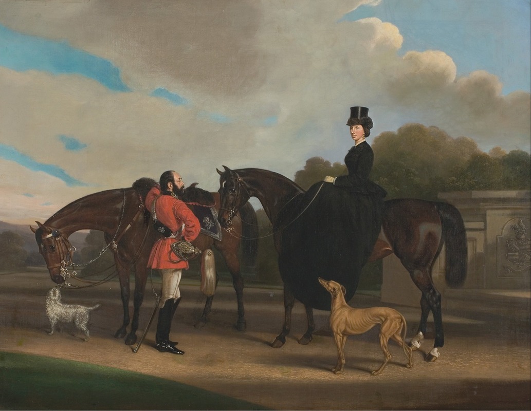 William Barraud - Lord and Lady Twemlow