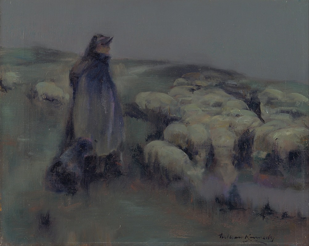 William Kennedy - A Shepherdess