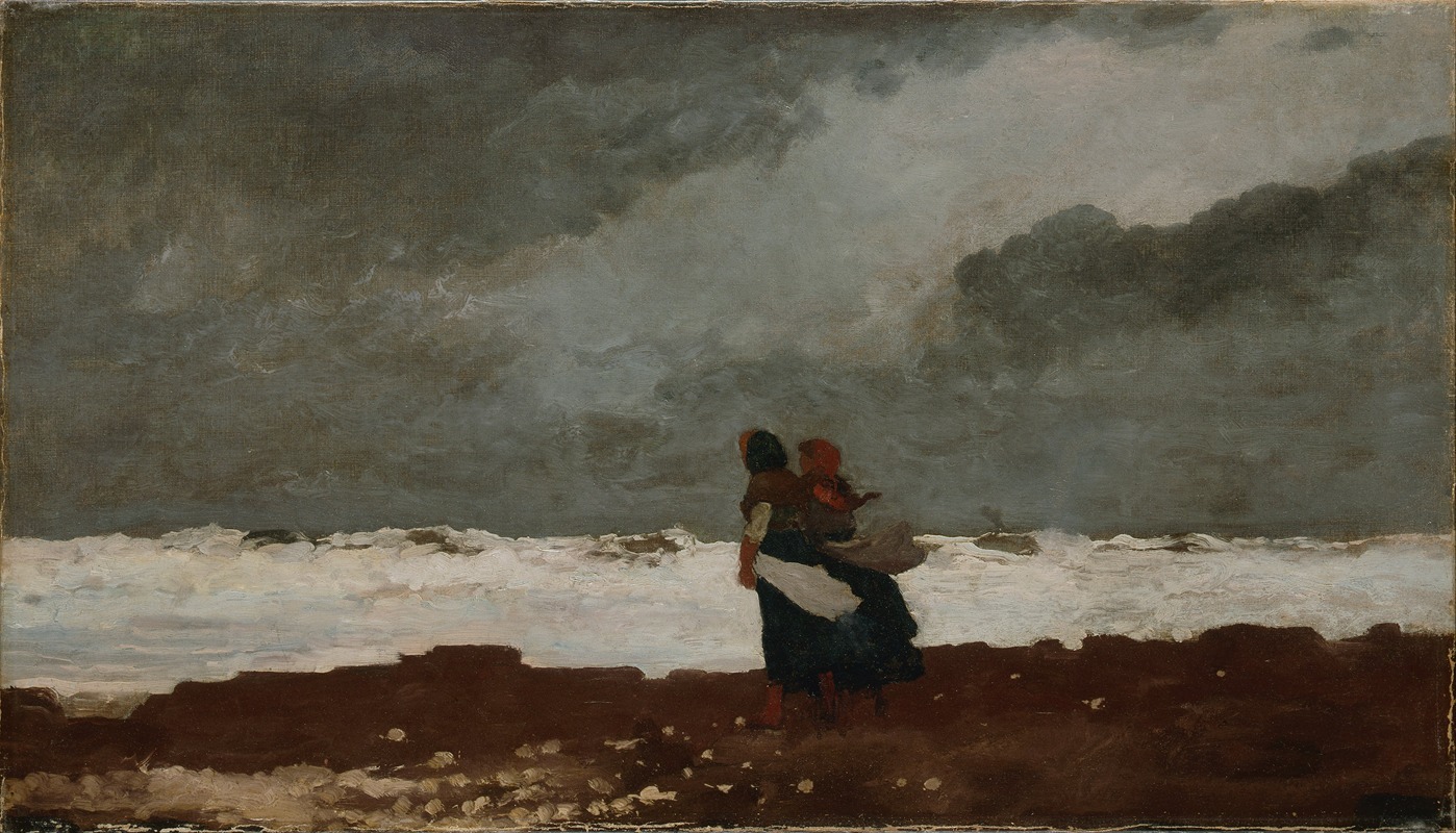 Winslow Homer - Two Figures by the Sea