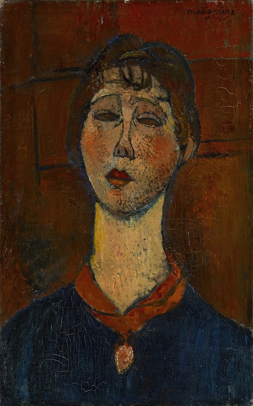 Amedeo Modigliani - Portrait of Madame Dorival