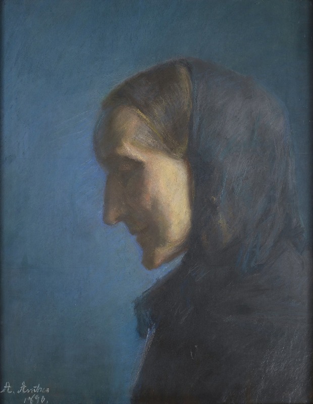Anna Ancher - Ane Hedvig Brøndum, the Artist’s Mother