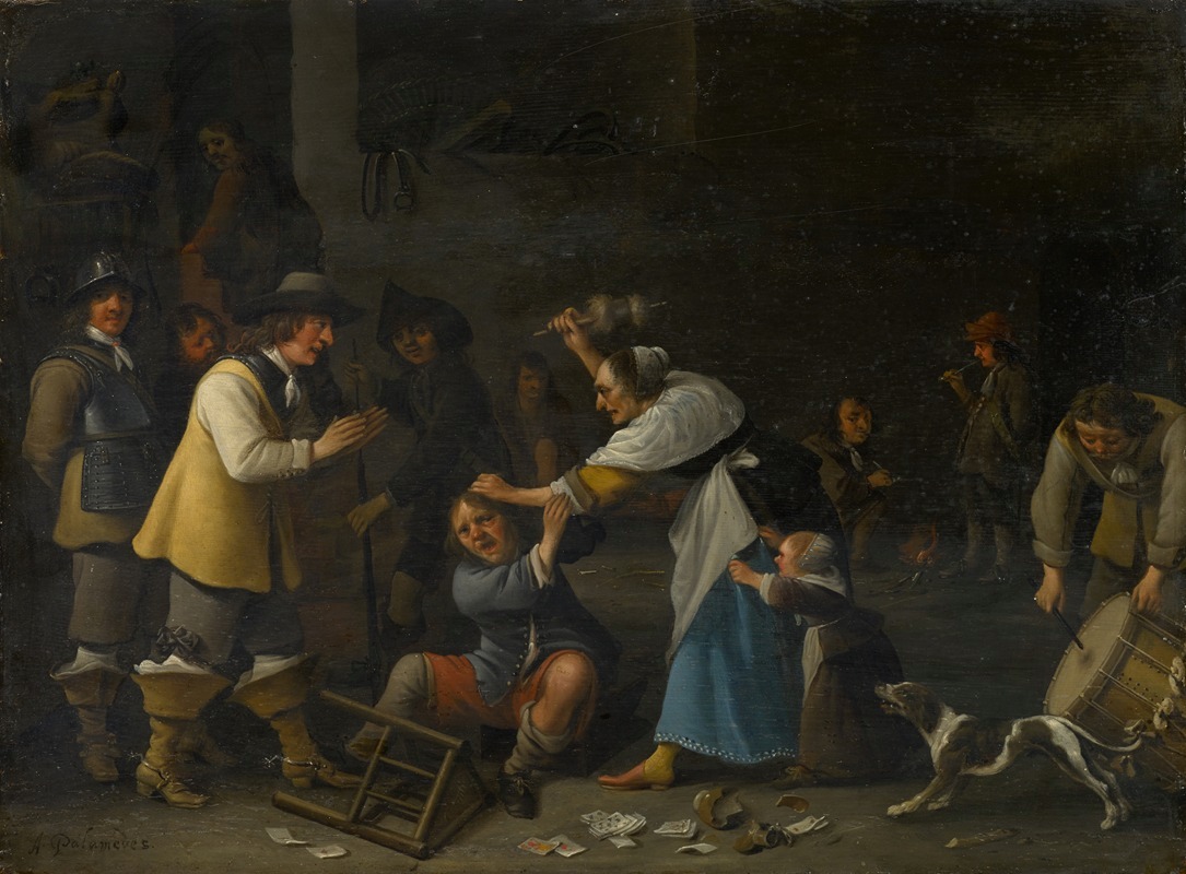 Anthonie Palamedesz. - Fight in the Tavern