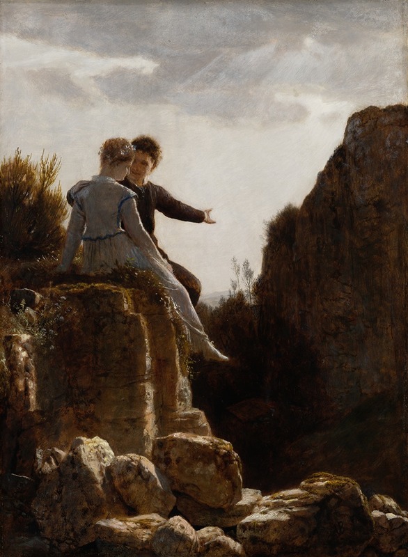 Arnold Böcklin - The Honeymoon