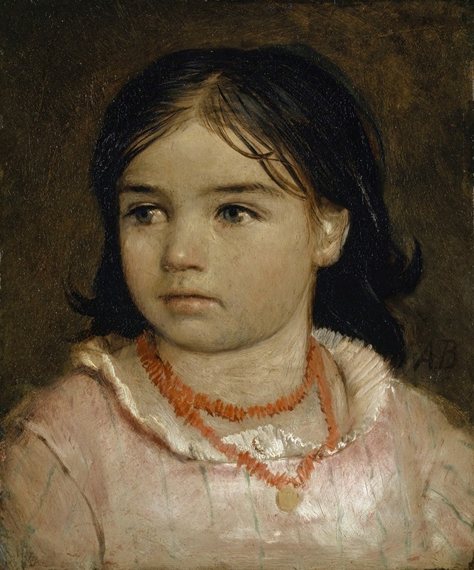 Arnold Böcklin - Portrait of Lucia, the Artist’s Daughter