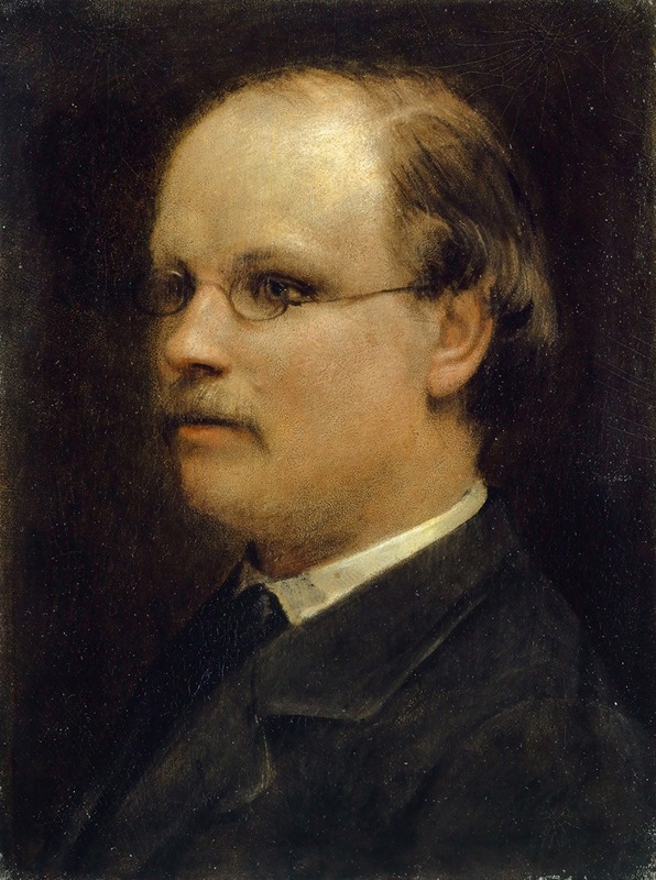 Arnold Böcklin - Portrait of Professor Fritz Burckhardt-Brenner